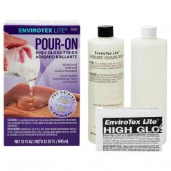 Resins Envirotex Lite - Pour-On High Gloss Finish - 32 OZ FL