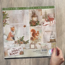 The Sound Of Winter Limited Edition Paper Pad 12x12 12/Pkg By Ciao Bella