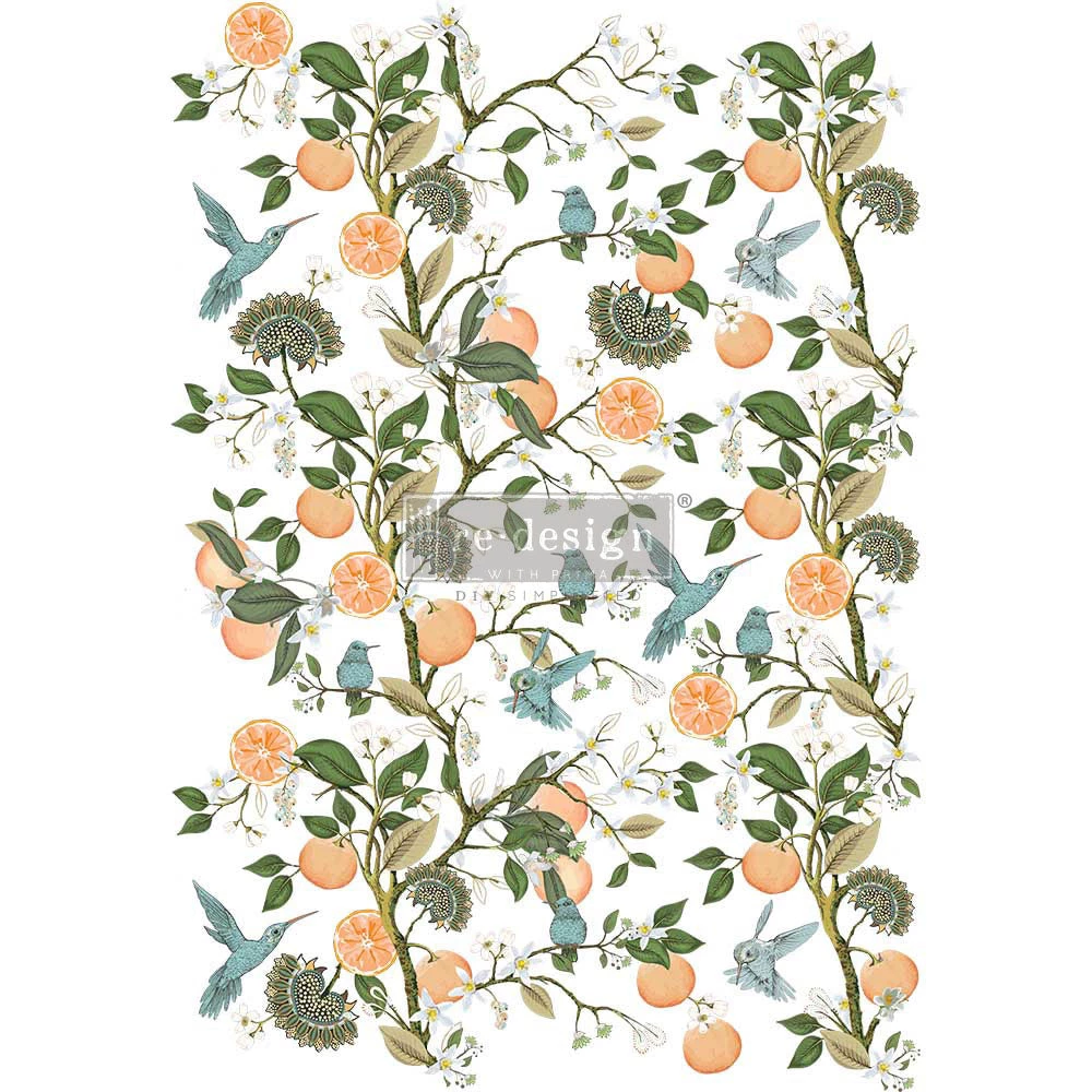 Prima Re-Design Decor Transfers Orange Grove Transfer Redesign With Prima Size 24″ X 35″ 3 Prima Re-Design Decor Transfers Orange Grove Transfer Redesign With Prima Size 24″ X 35″