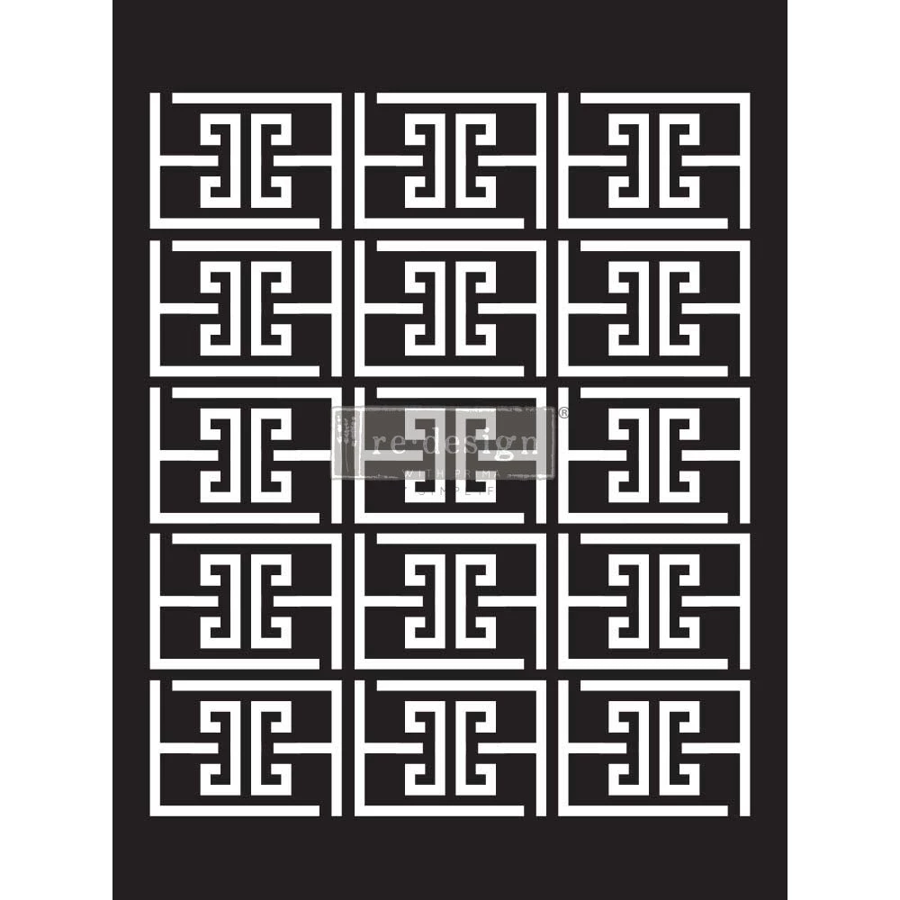 Prima Re-Design Redesign Stencils Something Geometric Stencil Redesign With Prima Stencil Size 9" × 12" 3 Prima Re-Design Redesign Stencils Something Geometric Stencil Redesign With Prima Stencil Size 9" × 12"