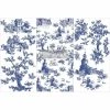 Decor Transfers Toile Mini Transfer Redesign With Prima Size 6″ X 12″