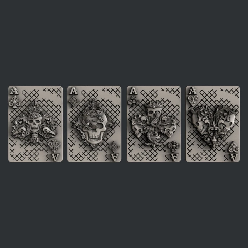 All Paint Products Aces Of Darkness Silicone Mold By Zuri 3 All Paint Products Aces Of Darkness Silicone Mold By Zuri