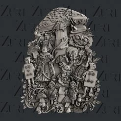 All Paint Products Pre-Order Alice's Dream Silicone Mold By Zuri