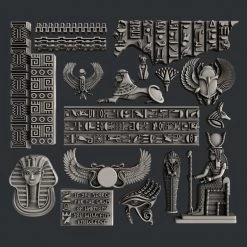 All Paint Products Ancient Egypt Silicone Mold By Zuri