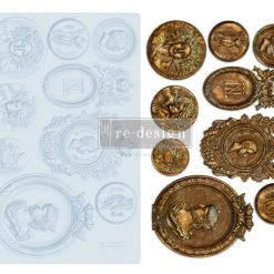 Prima Re-Design Ancient Findings Silicone Mold Redesign With Prima Decor Mould Decor Moulds