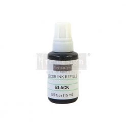 Prima Re-Design Black Decor Ink Refill 0.5 Oz Redesign With Prima