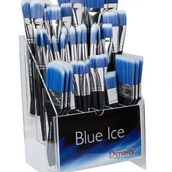 All Paint Products Blue Ice Display Brush Set With 54 Brushes