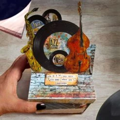 Papercraft & Scrapbooking Blue Note Fussy Cut Pad 6x6 24/Pkg By Ciao Bella