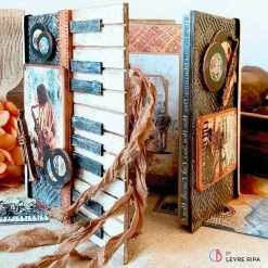 Papercraft & Scrapbooking Blue Note Fussy Cut Pad 6x6 24/Pkg By Ciao Bella