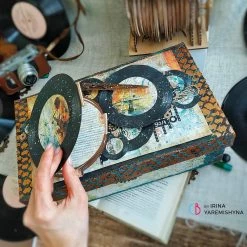 Papercraft & Scrapbooking Blue Note Fussy Cut Pad 6x6 24/Pkg By Ciao Bella