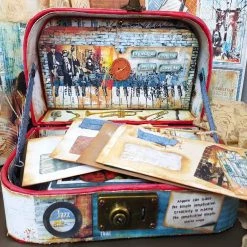 Papercraft & Scrapbooking Blue Note Fussy Cut Pad 6x6 24/Pkg By Ciao Bella