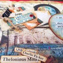 Papercraft & Scrapbooking Blue Note Fussy Cut Pad 6x6 24/Pkg By Ciao Bella