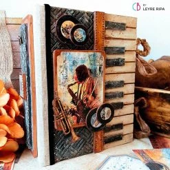 Papercraft & Scrapbooking Blue Note Fussy Cut Pad 6x6 24/Pkg By Ciao Bella