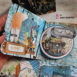 Papercraft & Scrapbooking Blue Note Fussy Cut Pad 6x6 24/Pkg By Ciao Bella