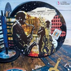 Papercraft & Scrapbooking Blue Note Fussy Cut Pad 6x6 24/Pkg By Ciao Bella