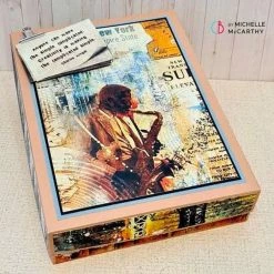 Papercraft & Scrapbooking Blue Note Fussy Cut Pad 6x6 24/Pkg By Ciao Bella