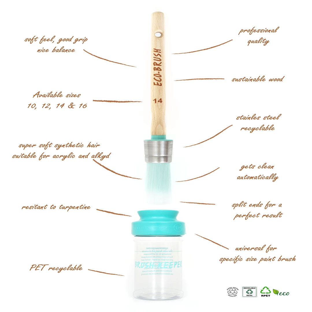 All Paint Products Retail Packaged Brush-Keeper With Eco-Brush Deluxe Set Size 16 Newly Added Products! 4 All Paint Products Retail Packaged Brush-Keeper With Eco-Brush Deluxe Set Size 16 Newly Added Products!