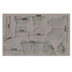 Prima Re-Design Butterfly In Flight Silicone Mold Redesign With Prima Decor Mould Decor Moulds