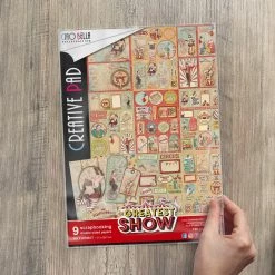 Papercraft & Scrapbooking The Greatest Show Creative Pad A4 9/Pkg By Ciao Bella