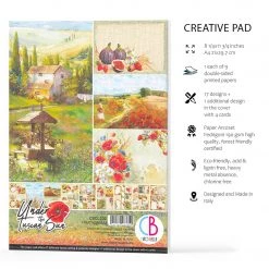 Under The Tuscan Sun Creative Pad A4 9/Pkg By Ciao Bella Papercraft & Scrapbooking 13 Under The Tuscan Sun Creative Pad A4 9/Pkg By Ciao Bella Papercraft & Scrapbooking