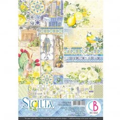 Papercraft & Scrapbooking Sicilia Creative Pad A4 9/Pkg By Ciao Bella