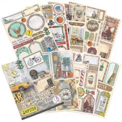 Hipster Creative Pad A4 9/Pkg By Ciao Bella