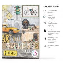 Hipster Creative Pad A4 9/Pkg By Ciao Bella