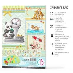 My First Year Creative Pad A4 9/Pkg By Ciao Bella Papercraft & Scrapbooking