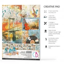 Blue Note Creative Pad A4 9/Pkg By Ciao Bella