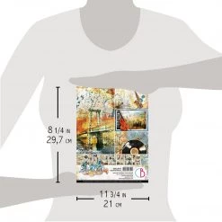 Blue Note Creative Pad A4 9/Pkg By Ciao Bella