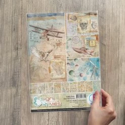 Papercraft & Scrapbooking Sign Of The Times Creative Pad A4 9/Pkg By Ciao Bella