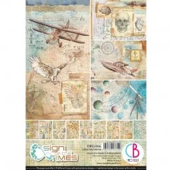 Papercraft & Scrapbooking Sign Of The Times Creative Pad A4 9/Pkg By Ciao Bella
