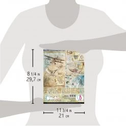 Papercraft & Scrapbooking Sign Of The Times Creative Pad A4 9/Pkg By Ciao Bella