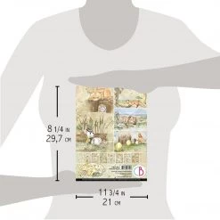 Papercraft & Scrapbooking Aesop's Fables Creative Pad A4 9/Pkg By Ciao Bella