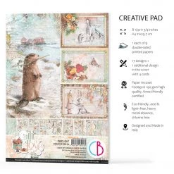Winter / Christmas The Gift Of Love Creative Pad A4 9/Pkg By Ciao Bella