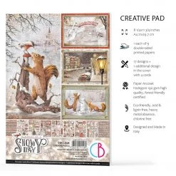 Memories Of A Snowy Day Creative Pad A4 9/Pkg By Ciao Bella
