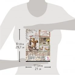 Memories Of A Snowy Day Creative Pad A4 9/Pkg By Ciao Bella