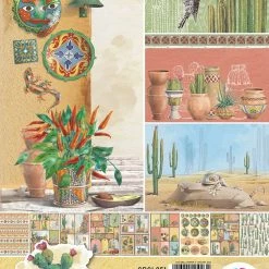 Sonora Creative Pad A4 9/Pkg By Ciao Bella Papercraft & Scrapbooking