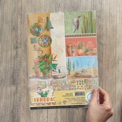 Sonora Creative Pad A4 9/Pkg By Ciao Bella Papercraft & Scrapbooking