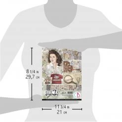 Enigma Creative Pad A4 9/Pkg By Ciao Bella