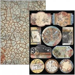 Engine Of The Future Creative Pad A4 9/Pkg By Ciao Bella Papercraft & Scrapbooking