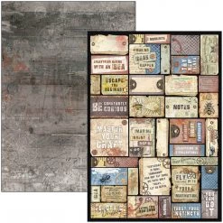 Engine Of The Future Creative Pad A4 9/Pkg By Ciao Bella Papercraft & Scrapbooking