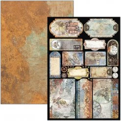 Engine Of The Future Creative Pad A4 9/Pkg By Ciao Bella Papercraft & Scrapbooking