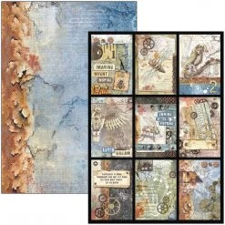 Engine Of The Future Creative Pad A4 9/Pkg By Ciao Bella Papercraft & Scrapbooking