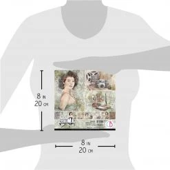 Enigma Paper Pad 8x8 12/Pkg By Ciao Bella Papercraft & Scrapbooking 19 Enigma Paper Pad 8x8 12/Pkg By Ciao Bella Papercraft & Scrapbooking