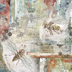 Papercraft & Scrapbooking Engine Of The Future Paper Pad 8x8 12/Pkg By Ciao Bella