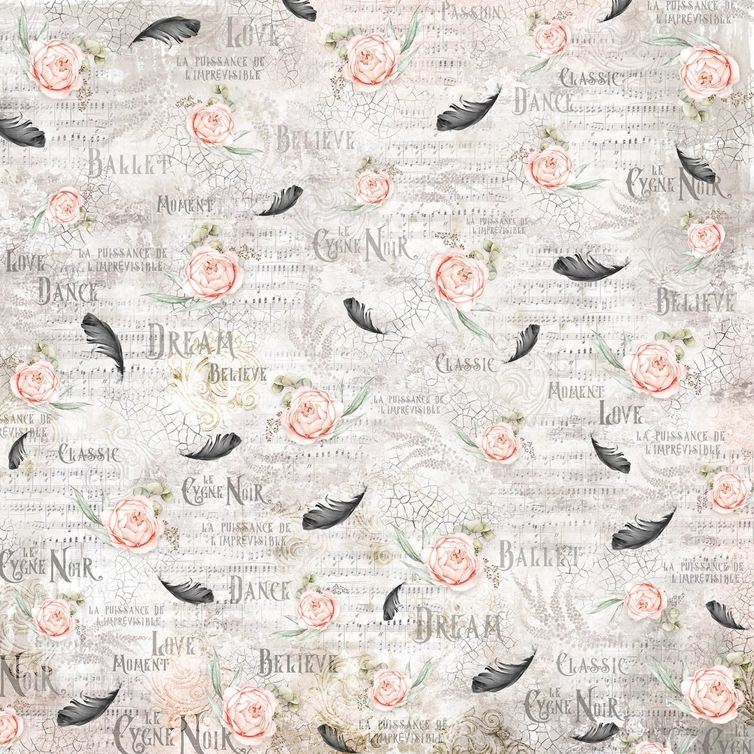 Papercraft & Scrapbooking Le Cygne Noir Paper Pad 8x8 12/Pkg By Ciao Bella 32 Papercraft & Scrapbooking Le Cygne Noir Paper Pad 8x8 12/Pkg By Ciao Bella