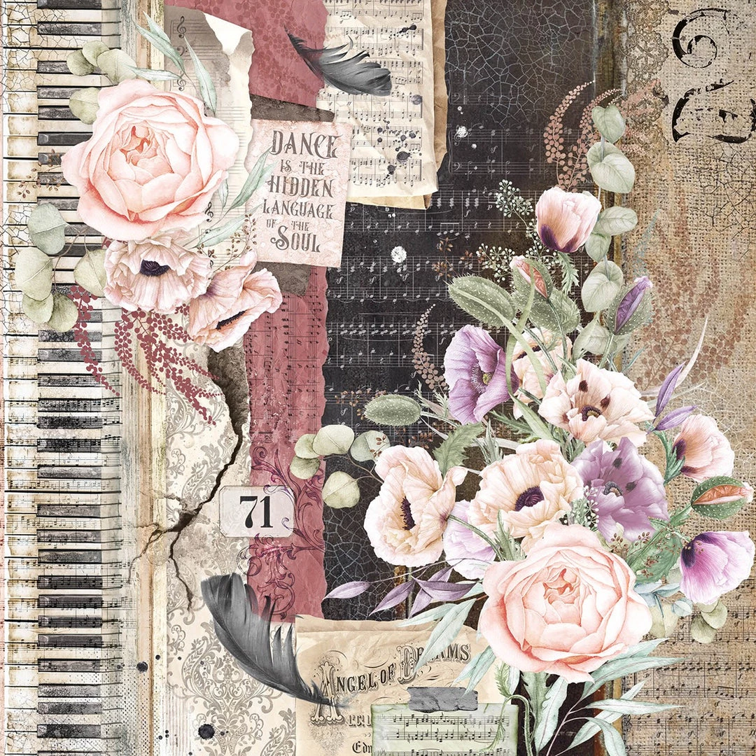 Papercraft & Scrapbooking Le Cygne Noir Paper Pad 8x8 12/Pkg By Ciao Bella 37 Papercraft & Scrapbooking Le Cygne Noir Paper Pad 8x8 12/Pkg By Ciao Bella