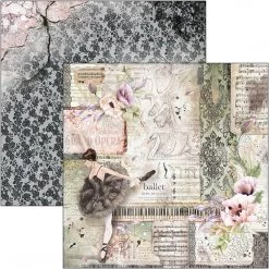 Papercraft & Scrapbooking Le Cygne Noir Paper Pad 8x8 12/Pkg By Ciao Bella 47 Papercraft & Scrapbooking Le Cygne Noir Paper Pad 8x8 12/Pkg By Ciao Bella