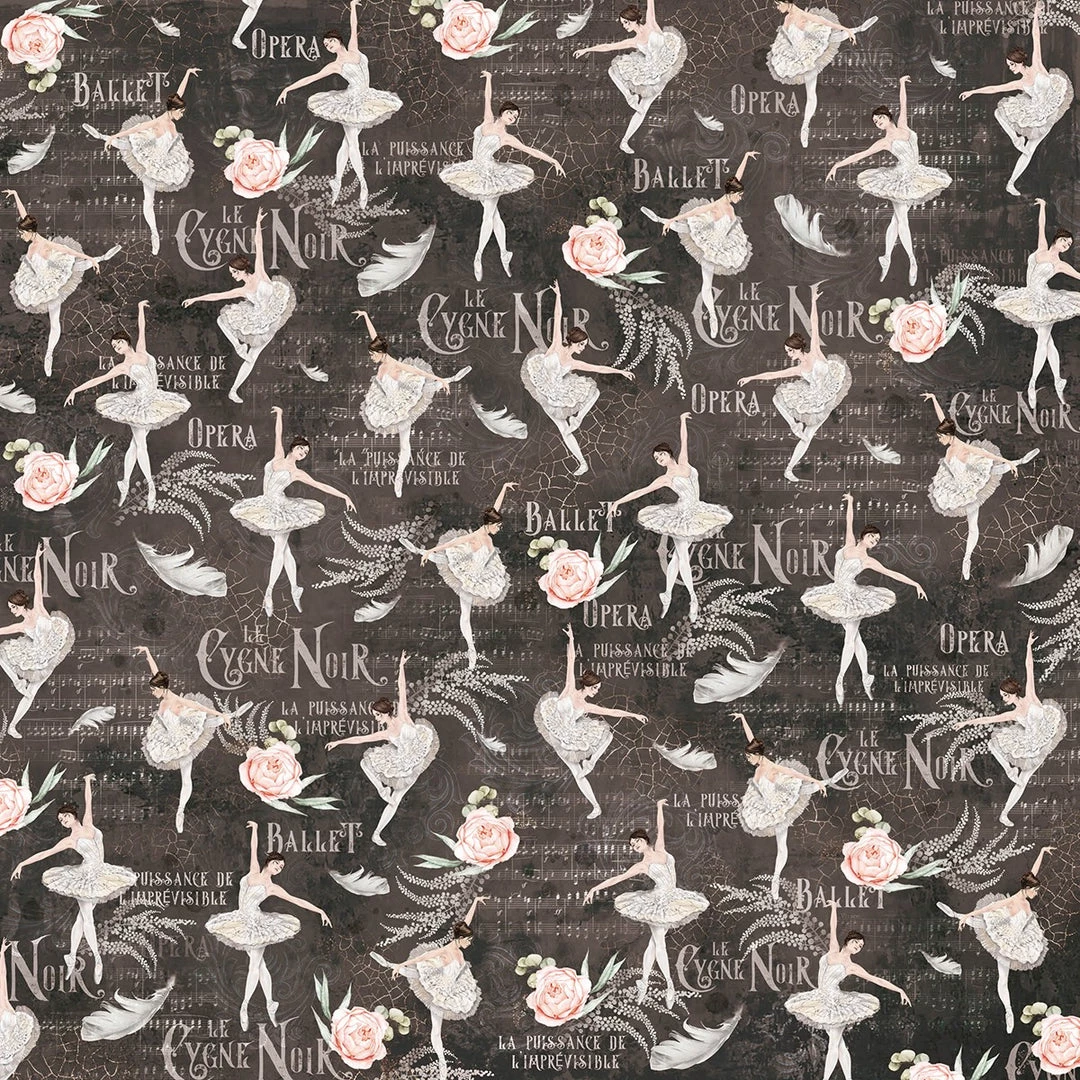 Papercraft & Scrapbooking Le Cygne Noir Paper Pad 8x8 12/Pkg By Ciao Bella 22 Papercraft & Scrapbooking Le Cygne Noir Paper Pad 8x8 12/Pkg By Ciao Bella